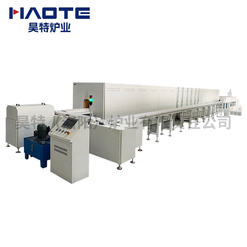 1700°C高温循环推板隧道窑25米长硅碳棒加热