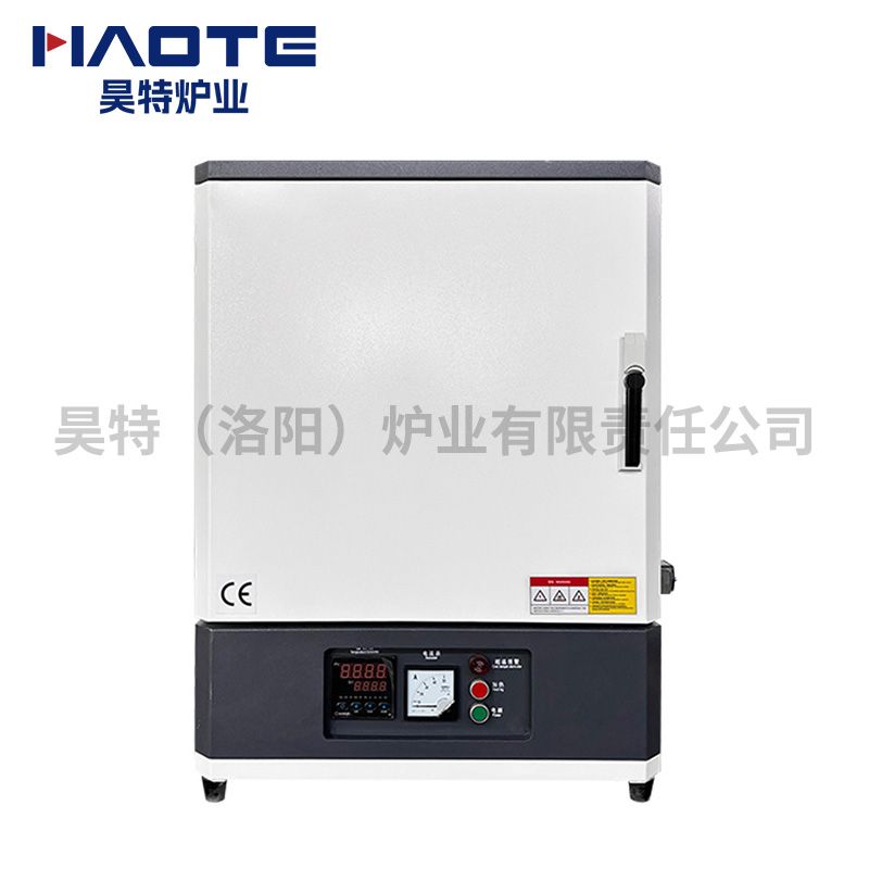 山东聊城马弗炉300X250X250含烟囱1200℃电阻丝加热